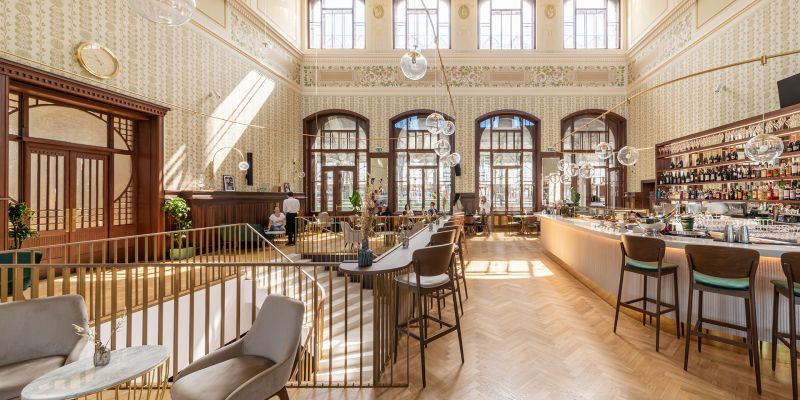 Foyer Café a Fantův sál