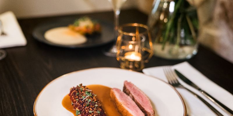 Bellevue Hotel Český Krumlov - Restaurace Le Jardin