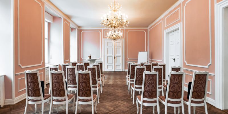 Hartigovský palác - Růžový sál
