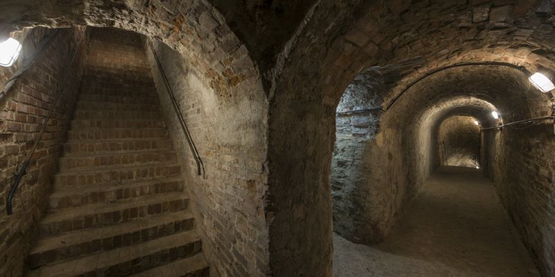 Národní kulturní památka VYŠEHRAD - GORLICE – podzemní sál