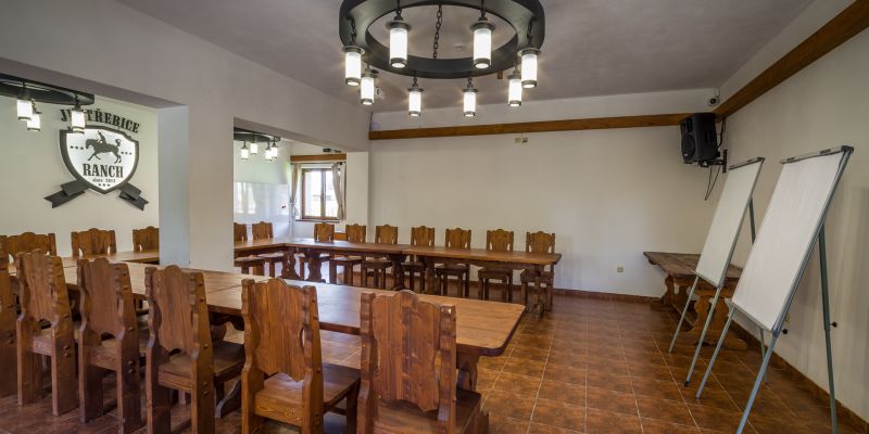 Ranch Jestřebice - Školící místnost