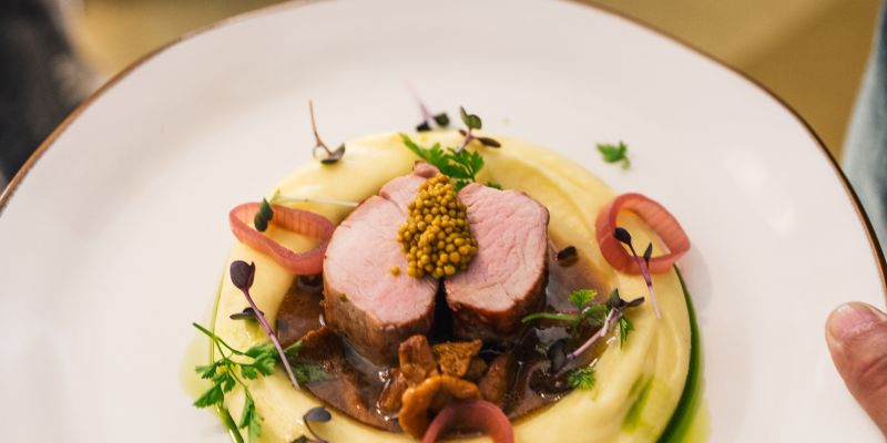 Bellevue Hotel Český Krumlov - Restaurace Le Jardin