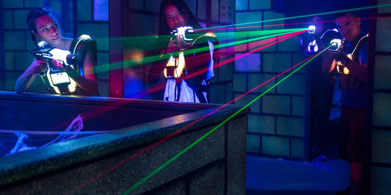 Mercuria Laser Game - Mercuria Laser Game a Pixel Pankrác