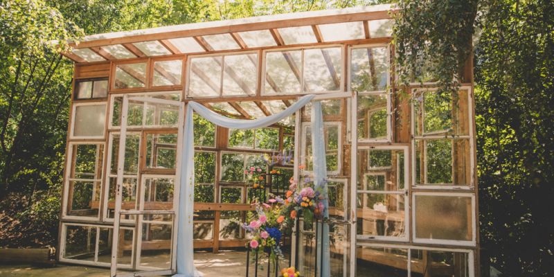 Radlická kulturní sportovna - Komunitní zahrada a skleník