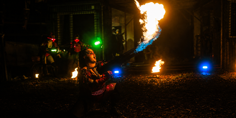 Martina's Agency – Show program pro firemní akce - Ohňová show