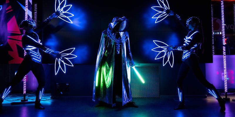 Aliatrix - visual entertainment agency - Světelné show