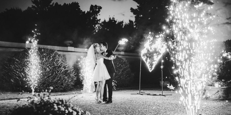 Arabesque Shows & Events - Romantická pyro-muzikální show