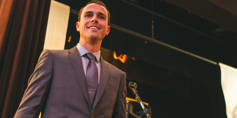 Moderátor Pavel Wieser