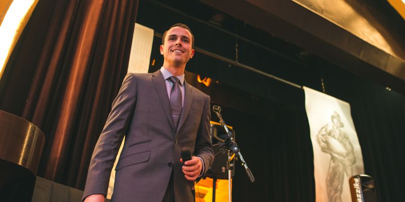 Moderátor Pavel Wieser