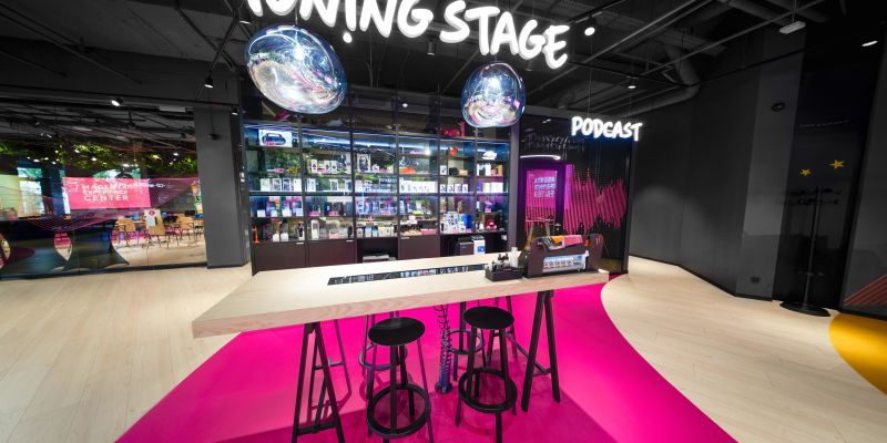 Magenta Experience Center - Podcast studio