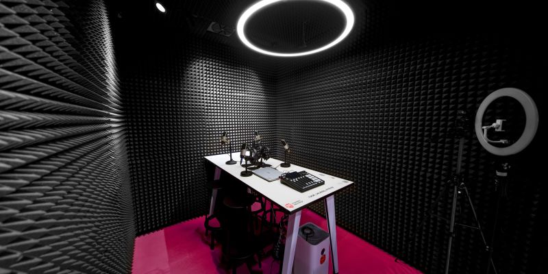 Magenta Experience Center - Podcast studio