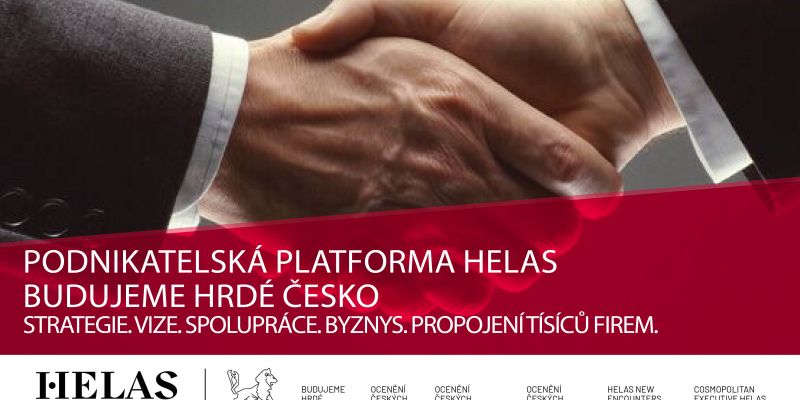Podnikatelská platforma Helas – BUDUJEME HRDÉ ČESKO se rozrůstá