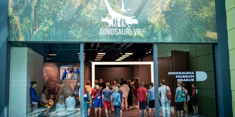 POP Airport - Dinosauria Muzeum Prague