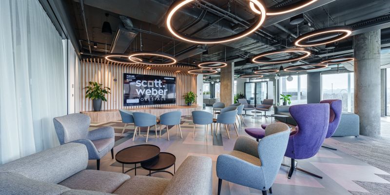 Scott.Weber Workspace – Port7 - Lady Robinsond - hlavní eventový prostor