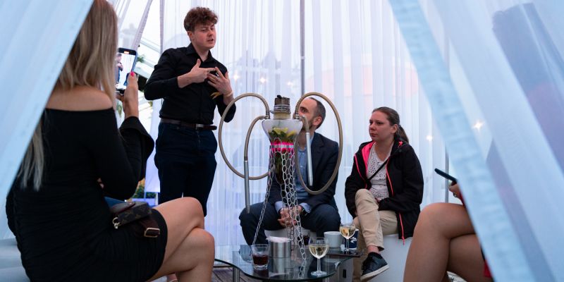 Vánoční večírek s MEDUSE shisha cateringem