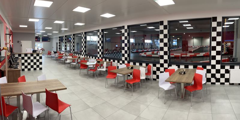 FUN arena Cheb - 2. restaurace/recepce