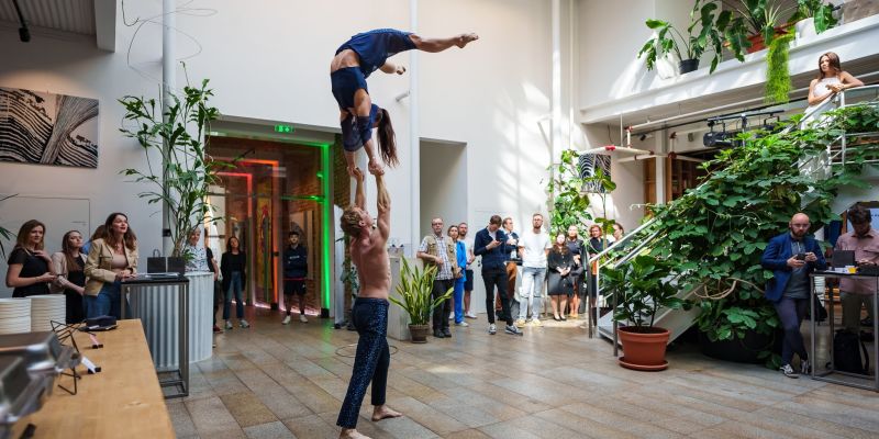 Aliatrix - visual entertainment agency - Akrobatické show