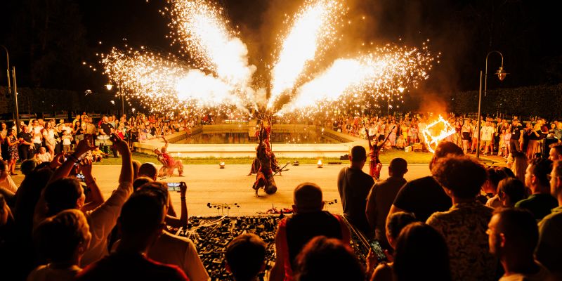 Aliatrix - visual entertainment agency - Ohnivé show