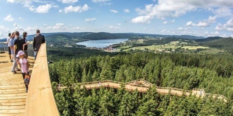 Stezka korunami stromů Lipno