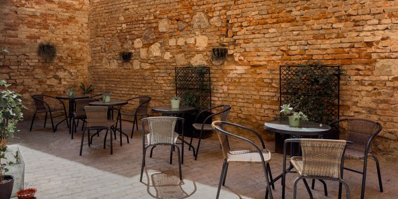 Janáček office - Vnitrobloková zahrádka