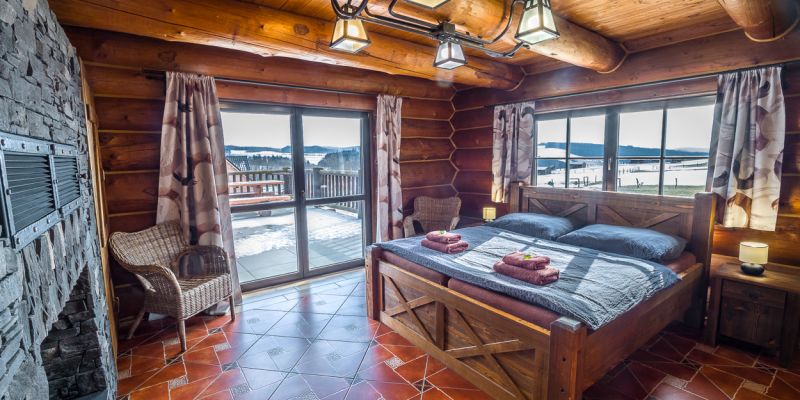 Ranch Jestřebice - Srub