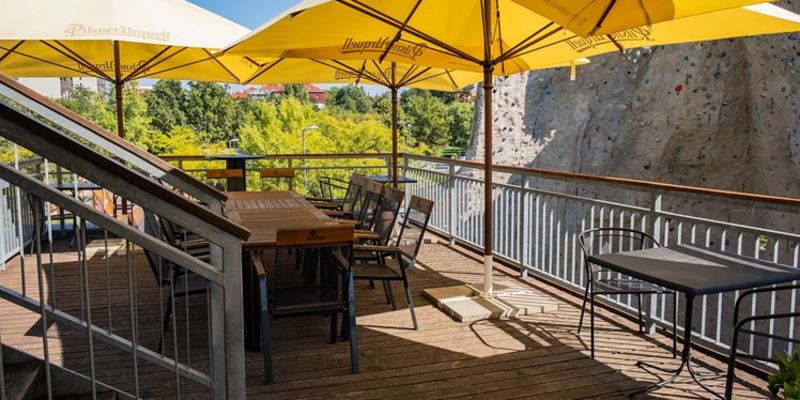 Restaurace Gutovka - Střešní terasa