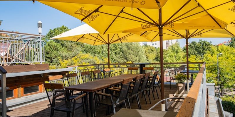 Restaurace Gutovka - Střešní terasa