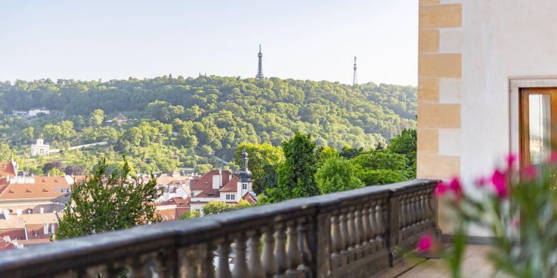 Lobkowiczký palác - Terasa Lobkowiczkého paláce
