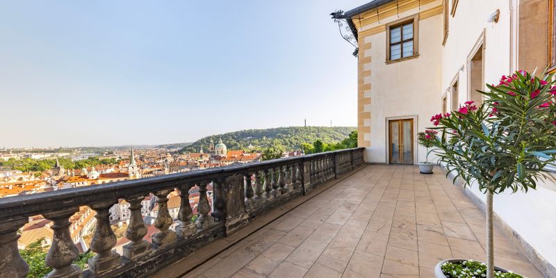 Lobkowiczký palác - Terasa Lobkowiczkého paláce