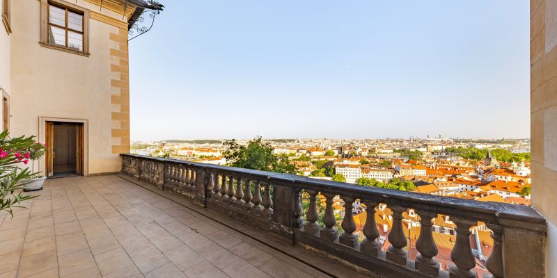 Lobkowiczký palác - Terasa Lobkowiczkého paláce