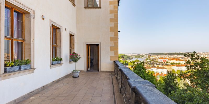 Lobkowiczký palác - Terasa Lobkowiczkého paláce