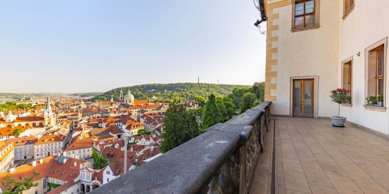 Lobkowiczký palác - Terasa Lobkowiczkého paláce