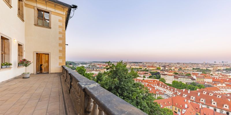 Lobkowiczký palác - Terasa Lobkowiczkého paláce