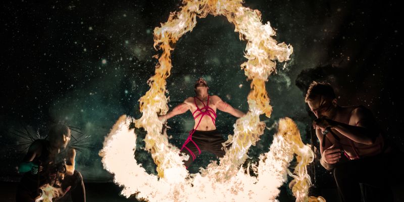 Aliatrix - visual entertainment agency - Ohnivé show