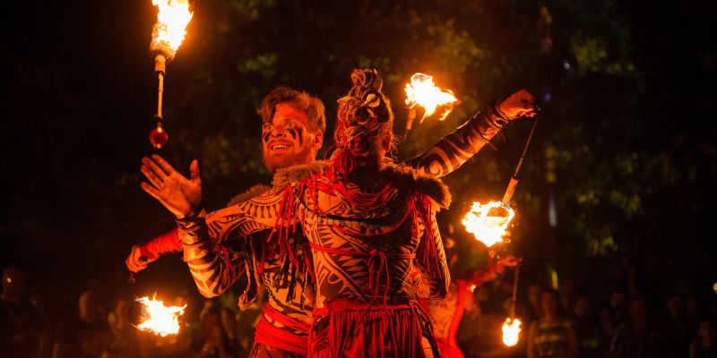 Aliatrix - visual entertainment agency - Ohnivé show