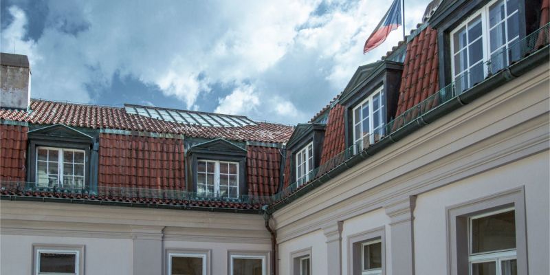 Hartigovský palác - Malý Modrý sál