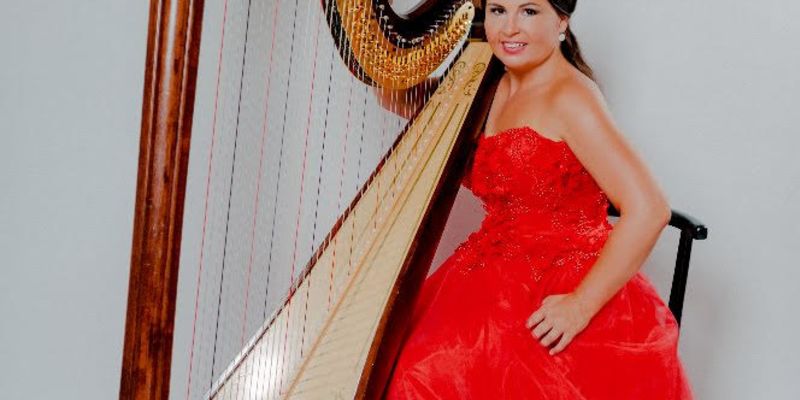 Harfistka Katarína Ševčíková