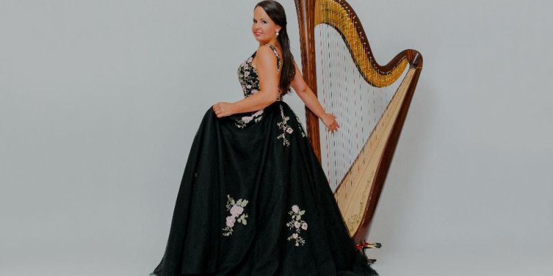 Harfistka Katarína Ševčíková