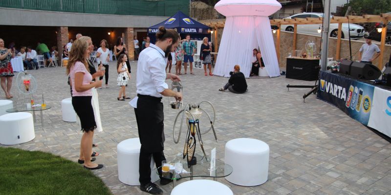 Meduse shisha catering