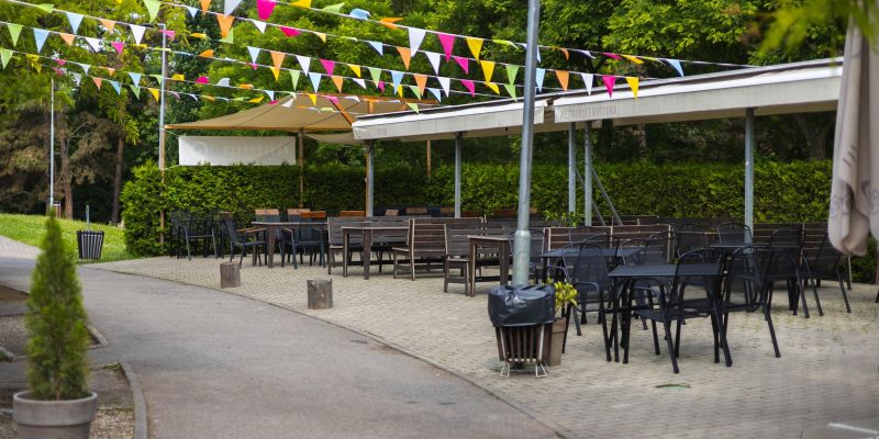 Restaurace Gutovka - Venkovní zahrádky