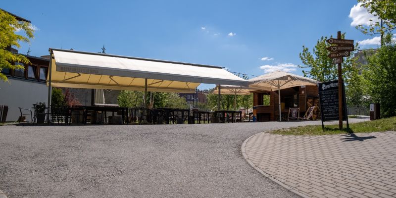 Restaurace Gutovka - Venkovní zahrádky