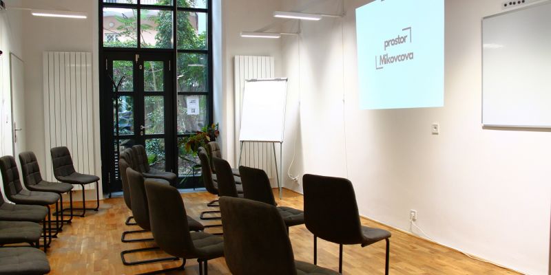Prostor Mikovcova - Hlavní konferenční prostor