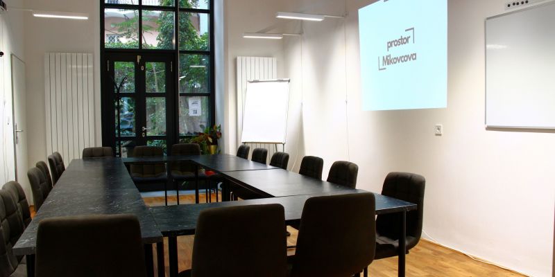 Prostor Mikovcova - Hlavní konferenční prostor