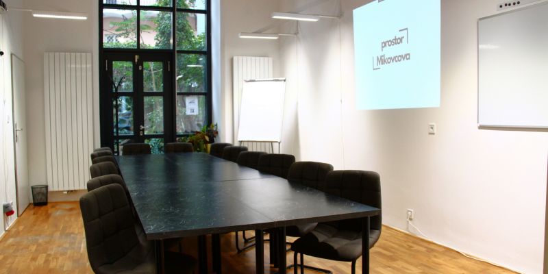 Prostor Mikovcova - Hlavní konferenční prostor