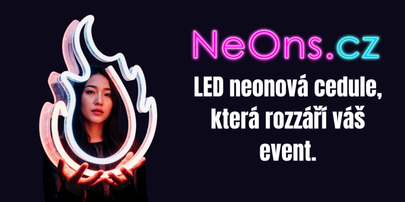 WOW efekt zaručen! LED neony, které promění každý event