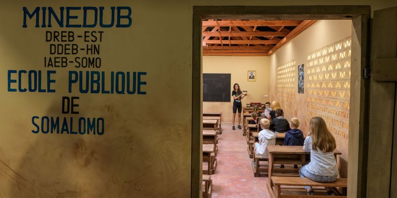 Zoologická zahrada hl. m. Prahy - Školní třída v Rezervaci Dja