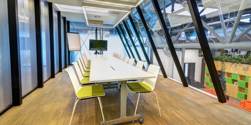 Impact Hub Brno - Žlutá zasedačka