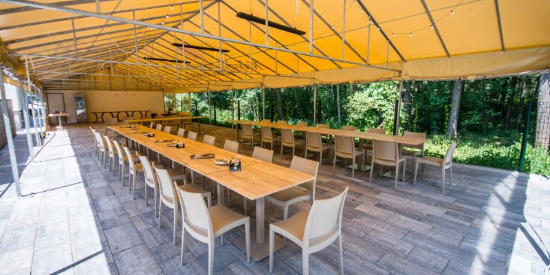Restaurace a penzion Zděná bouda - Párty stan