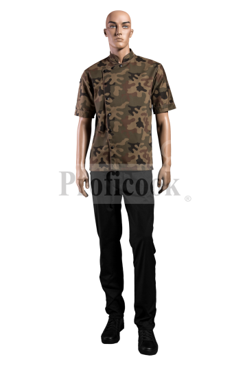 Army style chef jacket