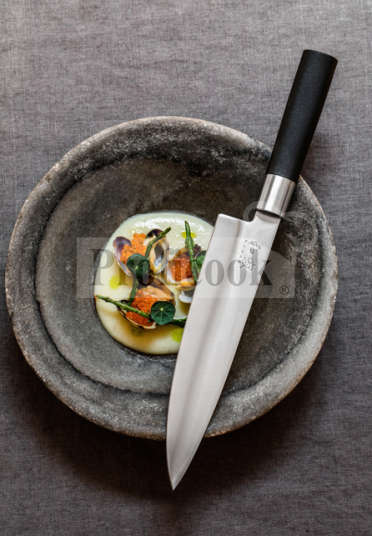 KAI - 6723C WASABI BLACK Chef's knife